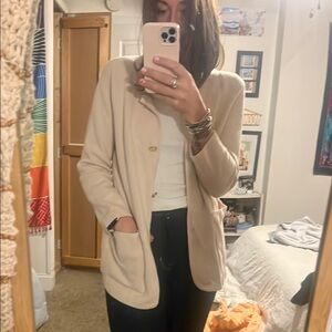 J. Crew Cream Cardigan Sweater for Casual Style